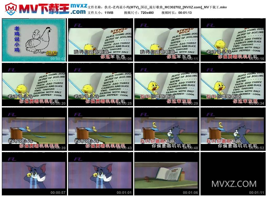 佚名-老鸡说小鸡(MTV)_国语_流行歌曲_MC302702